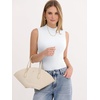 image:imageANRABESS Mock Neck Tank Tops for Women Ribbed Slim Fit Sleeveless TopsWhite