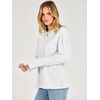 image:imageANRABESS Women Extra Soft Long Sleeve Shirts Oversized Thermal Fleece TopsWhite
