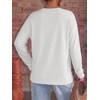 image:imageANRABESS Women Extra Soft Long Sleeve Shirts Oversized Thermal Fleece TopsWhite