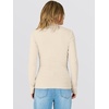 image:imageANRABESS Women Long Sleeve Mock Neck Shirts Fall Ruched Fitted Thermal TopsBeige