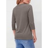 image:imageANRABESS Womens 34 Sleeve Top Wrinkle Free Summer Fall Casual T ShirtsCoffee Grey