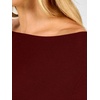 image:imageANRABESS Womens Fall Long Sleeve Boat Neck Lightweight SweatersWine Red