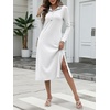 image:imageANRABESS Womens Long Sleeve Fall Midi Dresses with PocketsWhite