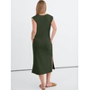 image:imageANRABESS Womens Midi Dresses Wrinkle Free Summer Casual SundressArmy Green