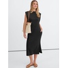 image:imageANRABESS Womens Midi Dresses Wrinkle Free Summer Casual SundressBlack