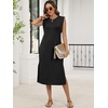 image:imageANRABESS Womens Midi Dresses Wrinkle Free Summer Casual SundressBlack