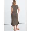image:imageANRABESS Womens Midi Dresses Wrinkle Free Summer Casual SundressCoffee Grey