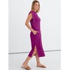 image:imageANRABESS Womens Midi Dresses Wrinkle Free Summer Casual SundressPurple Red