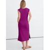 image:imageANRABESS Womens Midi Dresses Wrinkle Free Summer Casual SundressPurple Red