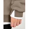 image:imageANRABESS Womens Oversized Sweatshirts Crew Neck Fall Pullover TopsBrown Khaki