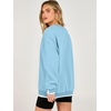 image:imageANRABESS Womens Oversized Sweatshirts Crew Neck Fall Pullover TopsLight Blue