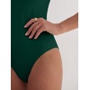 image:imageANRABESS Womens Short Sleeve Crew Neck BodysuitForest