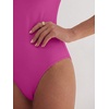 image:imageANRABESS Womens Short Sleeve Crew Neck BodysuitHot Pink