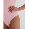 image:imageANRABESS Womens Short Sleeve Crew Neck BodysuitLight Pink