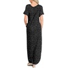 image:imageANRABESS Womens Summer Maxi Dress Short Sleeve Casual Sundress with PocketsDot Star
