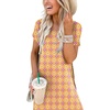 image:imageANRABESS Womens Summer Maxi Dress Short Sleeve Casual Sundress with PocketsFloral Yellow Purple