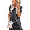 image:imageANRABESS Womens Summer Maxi Dress Short Sleeve Casual Sundress with PocketsMulticolored Point