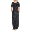 image:imageANRABESS Womens Summer Maxi Dress Short Sleeve Casual Sundress with PocketsMulticolored Point