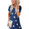 image:imageANRABESS Womens Summer Maxi Dress Short Sleeve Casual Sundress with PocketsStar