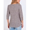 image:imageANRABESS Womens Tops 34 Sleeve Fall Business Casual BlousesPolka Dot