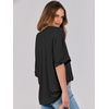 image:imageANRABESS Womens Tops Summer Short Sleeve Oversized T Shirts 2026Black