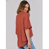 image:imageANRABESS Womens Tops Summer Short Sleeve Oversized T Shirts 2026Brick Red