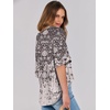 image:imageANRABESS Womens Tops Summer Short Sleeve Oversized T Shirts 2026Floral Black Print