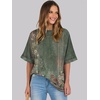 image:imageANRABESS Womens Tops Summer Short Sleeve Oversized T Shirts 2026Floral Flower Print
