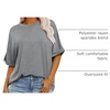 image:imageANRABESS Womens Tops Summer Short Sleeve Oversized T Shirts 2026Gray