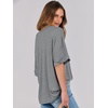 image:imageANRABESS Womens Tops Summer Short Sleeve Oversized T Shirts 2026Gray
