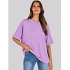 image:imageANRABESS Womens Tops Summer Short Sleeve Oversized T Shirts 2026Lilac
