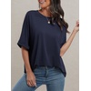 image:imageANRABESS Womens Tops Summer Short Sleeve Oversized T Shirts 2026Navy Blue