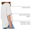 image:imageANRABESS Womens Tops Summer Short Sleeve Oversized T Shirts 2026White