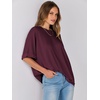 image:imageANRABESS Womens Tops Summer Short Sleeve Oversized T Shirts 2026Wine