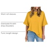 image:imageANRABESS Womens Tops Summer Short Sleeve Oversized T Shirts 2026Yellow