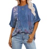 Floral Blue Flower