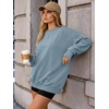 image:imageANRABESS Sweatshirt for Women Crewneck Fleece 2026 Fall OutfitsBlue