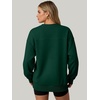image:imageANRABESS Sweatshirt for Women Crewneck Fleece 2026 Fall OutfitsDeep Green