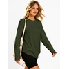 image:imageANRABESS Women Long Sleeve Thermal Top Fleece Shirts with Thumb HoleArmy Green