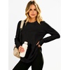 image:imageANRABESS Women Long Sleeve Thermal Top Fleece Shirts with Thumb HoleBlack