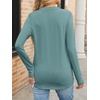 image:imageANRABESS Womens Long Sleeve Shirts V Neck Business Casual Work Tunic Tops Basic Tees 2026 Fall OutfitsCadet Blue