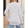image:imageANRABESS Womens Long Sleeve Shirts V Neck Business Casual Work Tunic Tops Basic Tees 2026 Fall OutfitsWhite