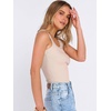 image:imageANRABESS Womens Square Neck Racerback Ribbed Slim Fit Summer Tank TopsLight Pink