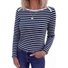 Blue White Stripe