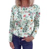 Green Pink Floral