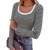 Black White Striped