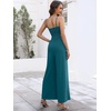 image:imageANRABESS Jumpsuits for Women Dressy Summer Casual Wide Leg One Piece RomperLake Green