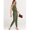 image:imageANRABESS Jumpsuits for Women Summer Casual Sleeveless RompersArmy Green