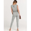 image:imageANRABESS Jumpsuits for Women Summer Casual Sleeveless RompersGray