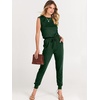 image:imageANRABESS Jumpsuits for Women Summer Casual Sleeveless RompersGreen